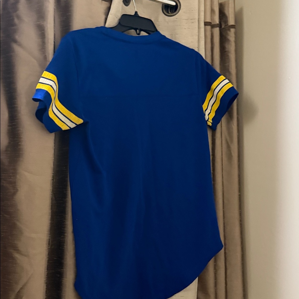 NBA Royal Blue Jersey with Yellow Script - Picture 7 of 9